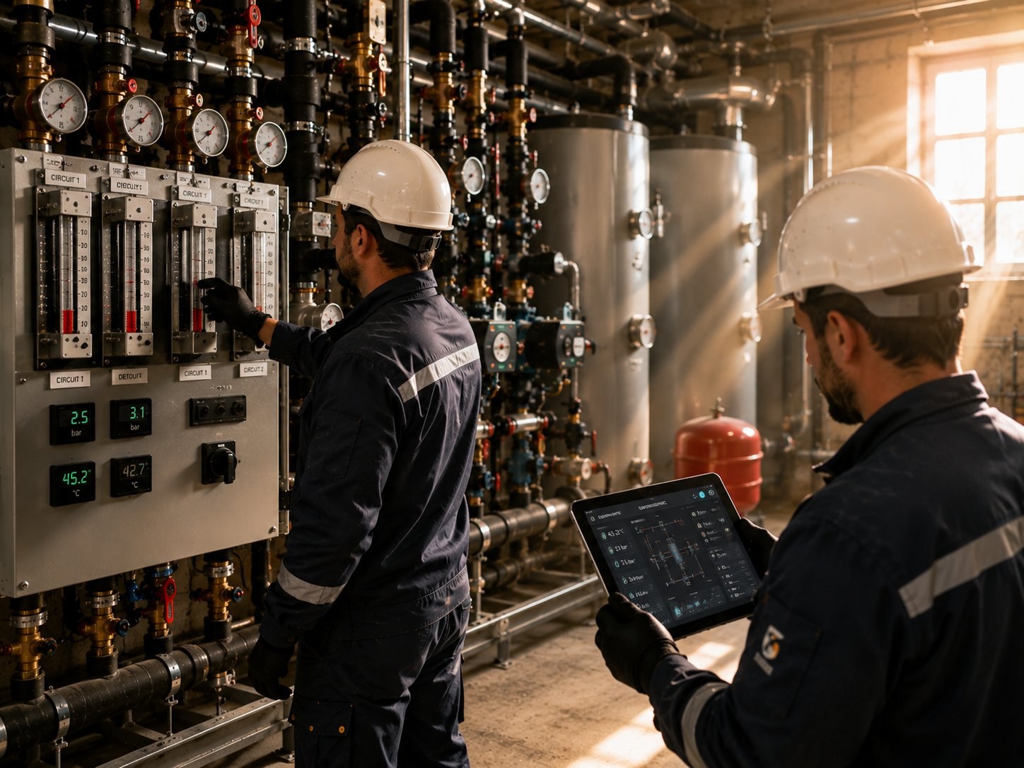 Mise en service et équilibrage
