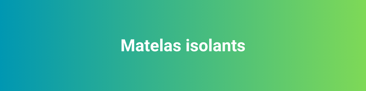 Matelas isolant (1)
